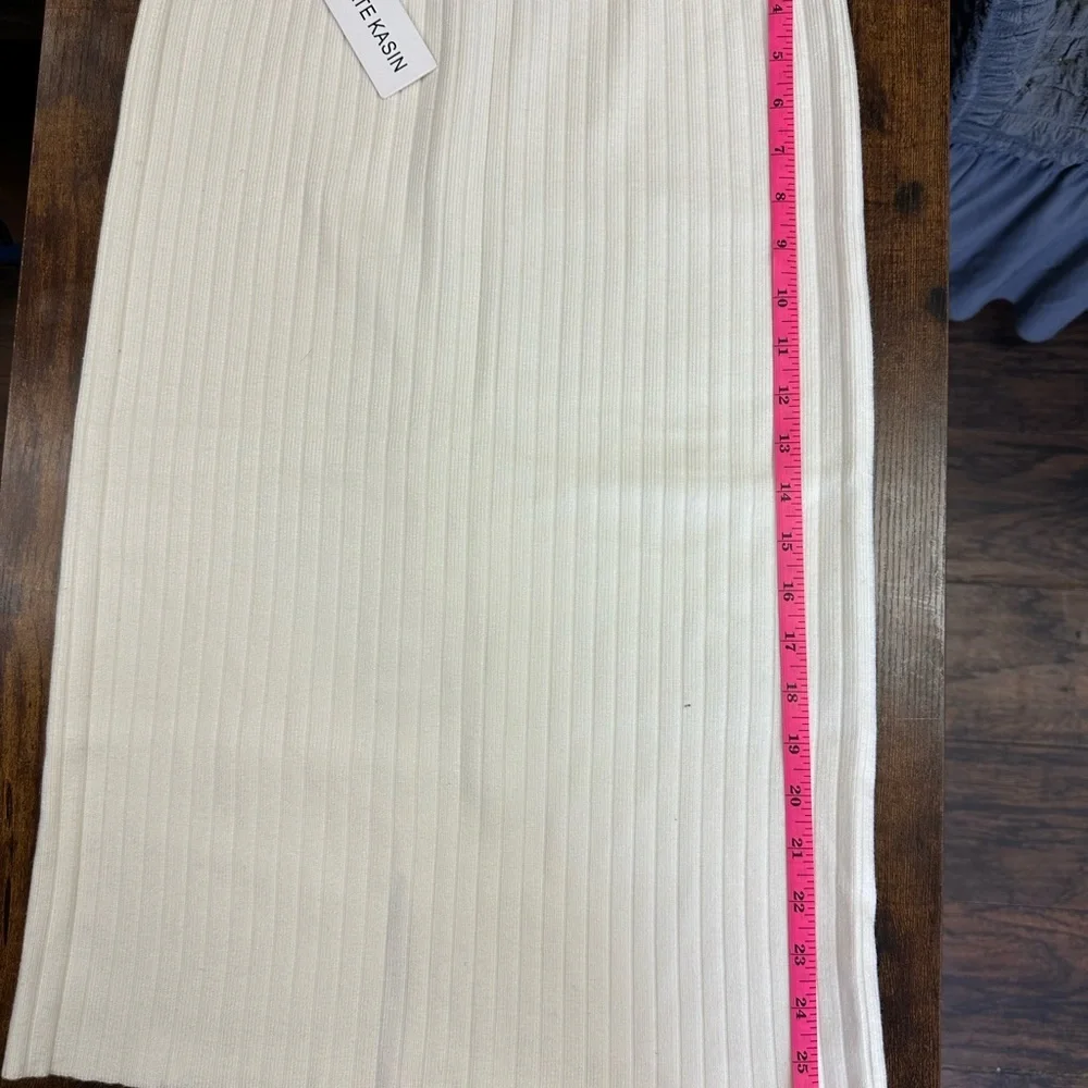 Women Office Knitted Skirt Autumn Winter Slit Skirt Pencil Skirts High <<181>>>